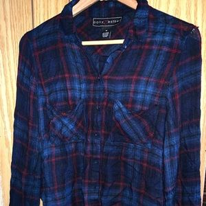 Plaid long sleeve
